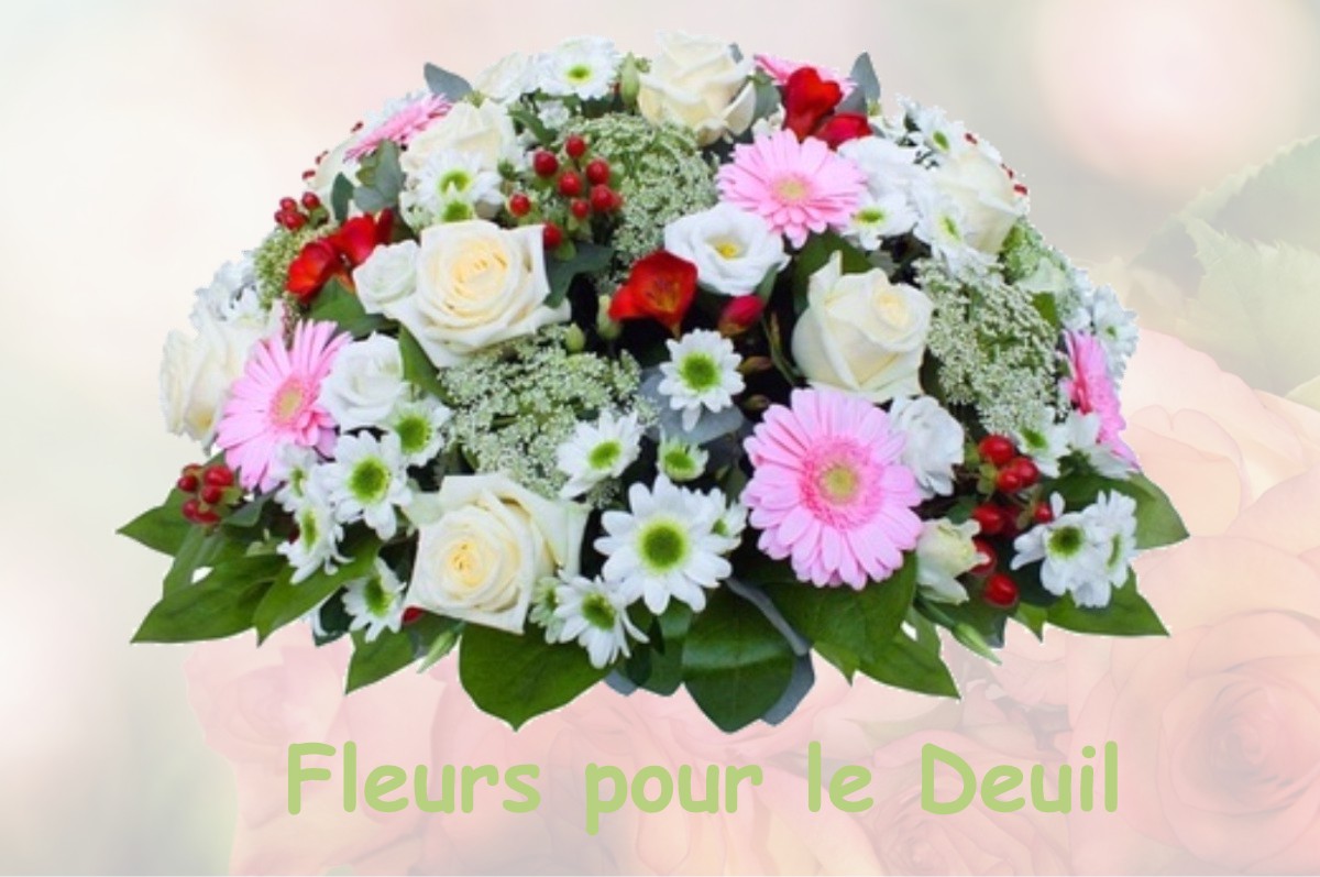 fleurs deuil MONTPITOL